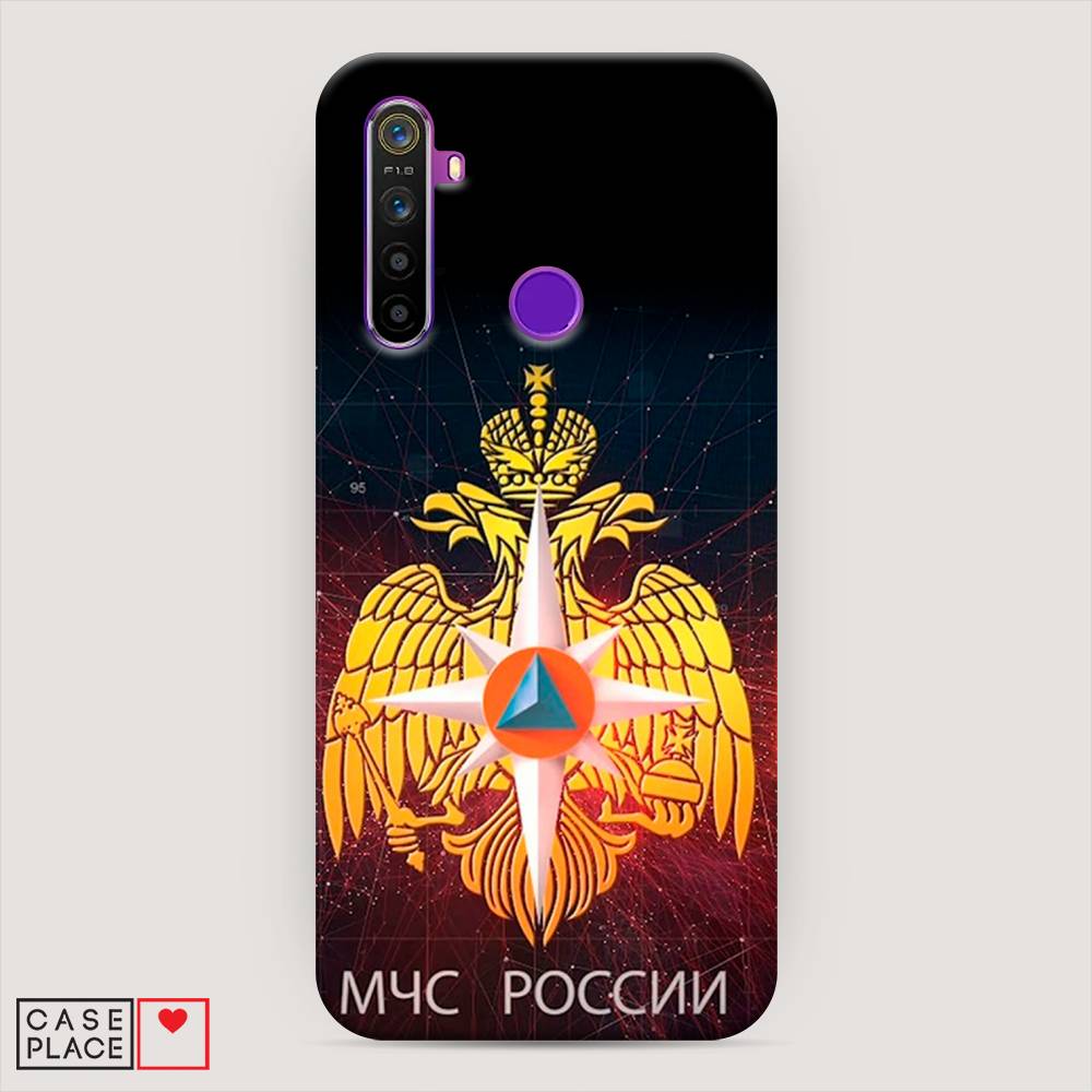 

Пластиковый чехол "МЧС России" на Realme 5, 251520-4