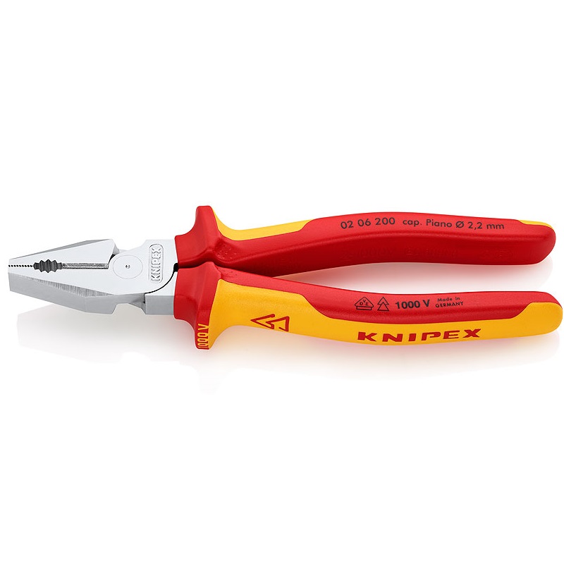 фото Плоскогубцы knipex kn-0206200 диэлектр.покр.