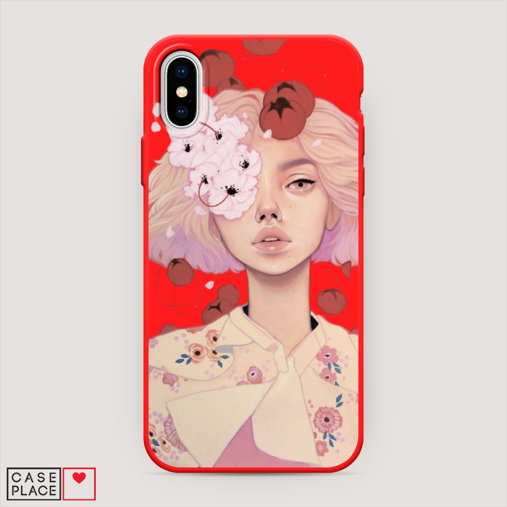 

Чехол Awog на Apple iPhone X (10) / Айфон X (10) "Цветочная анархия", Разноцветный, 11053-1