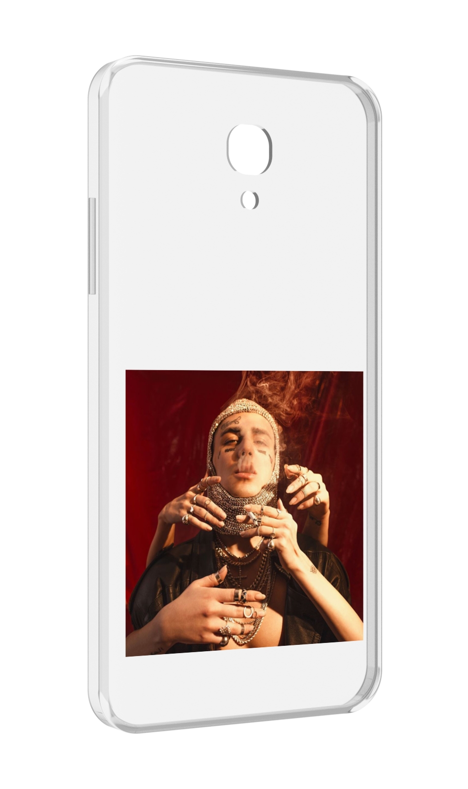

Чехол MyPads Slime face для Lenovo Vibe P2 5.5 (P2a42), Прозрачный, Tocco