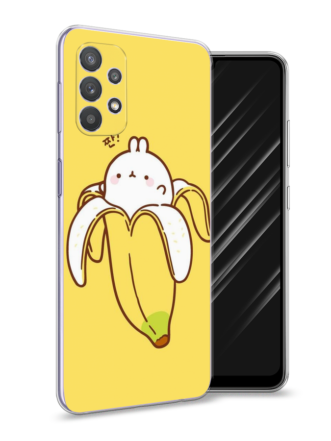 

Чехол Awog на Samsung Galaxy A32 / Самсунг A32 "Зайчик-бананчик", Разноцветный, 2102050-2