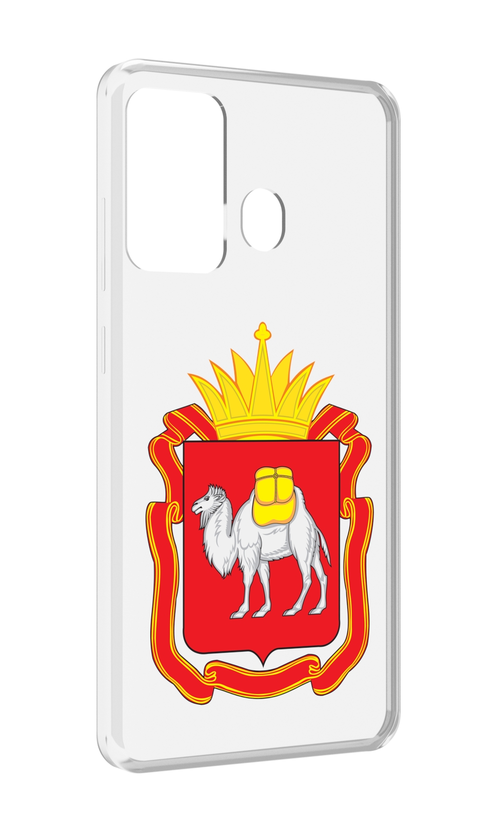 

Чехол MyPads герб-челябинская-область для ITEL A27 / ITEL P17, Прозрачный, Tocco