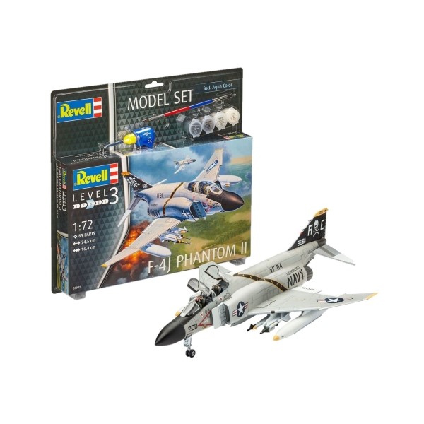 

Набор Revell Истребитель-бомбардировщик F-4J Phantom II 63941