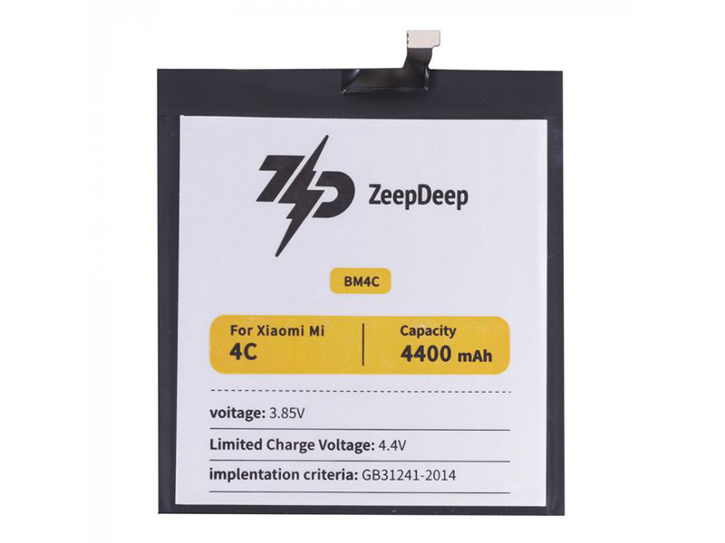

Аккумулятор для телефона ZeepDeep Xiaomi BM4C 3000 мА/ч, Xiaomi Mi 4C