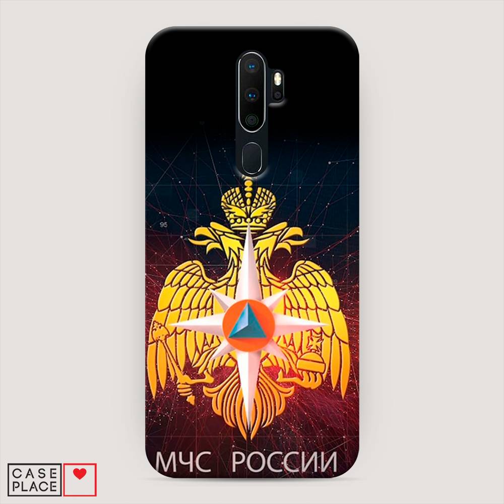 фото Пластиковый чехол "мчс россии" на oppo a9 (2020) awog