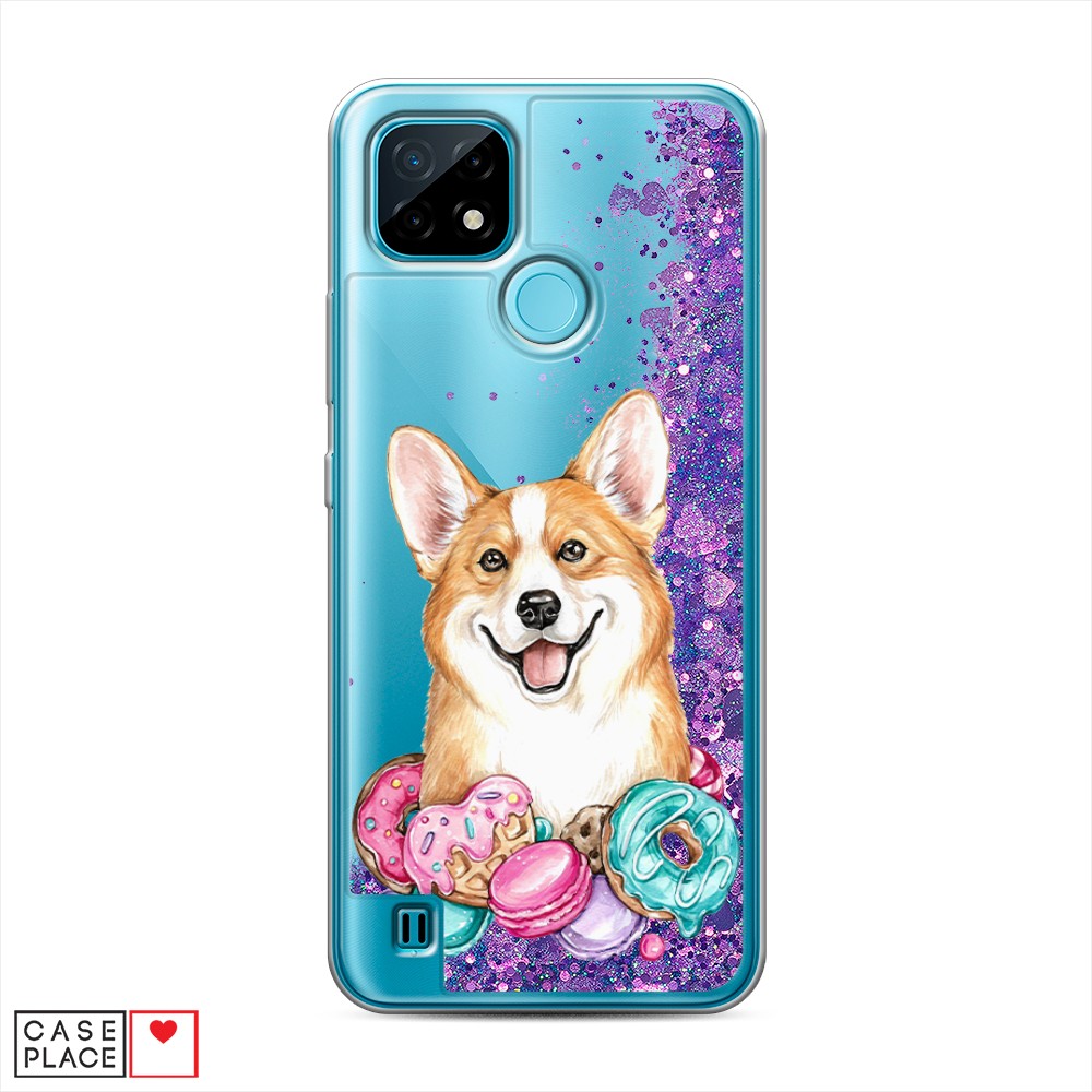 

Чехол Awog на Realme C21 "Корги и сладости", Разноцветный, 254992-1