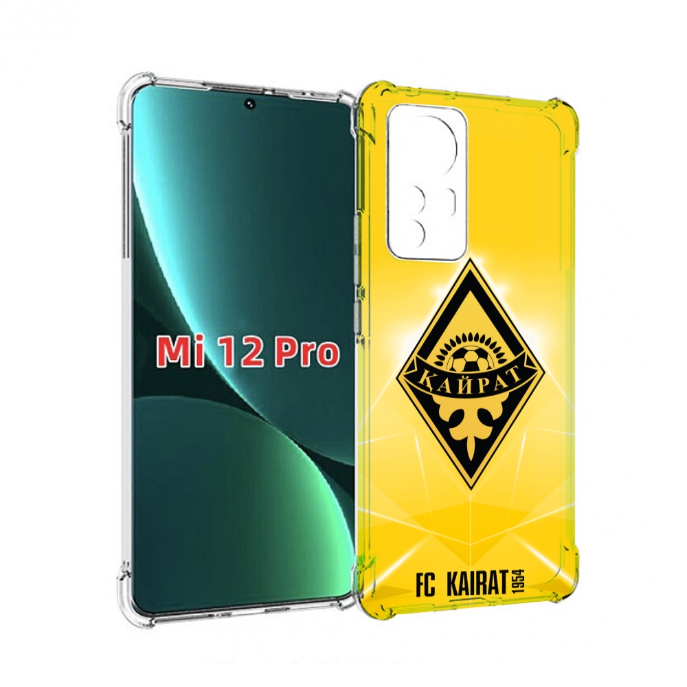 

Чехол MyPads фк каират алматы для Xiaomi 12S Pro, Прозрачный, Tocco