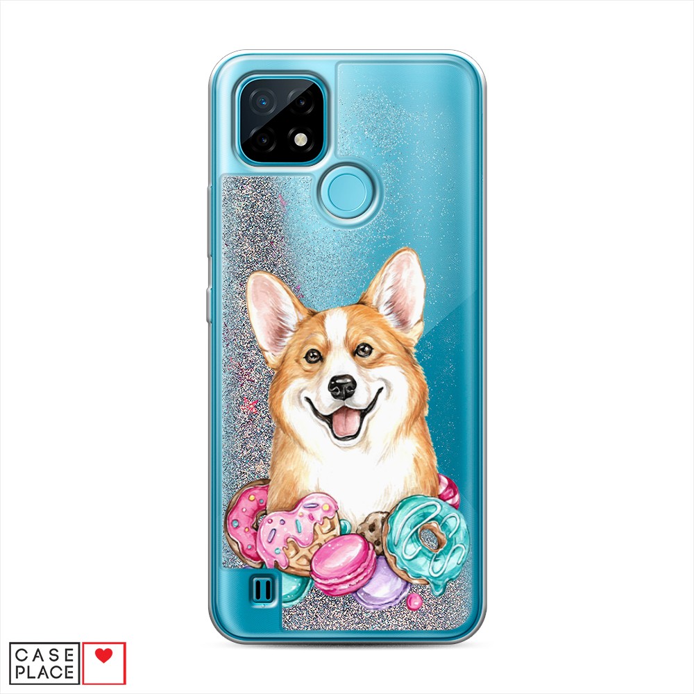 

Чехол Awog на Realme C21 "Корги и сладости", Разноцветный, 254991-1