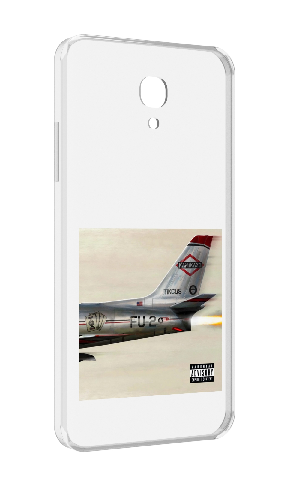 

Чехол MyPads KAMIKAZE Eminem для Lenovo Vibe P2 5.5 (P2a42), Прозрачный, Tocco