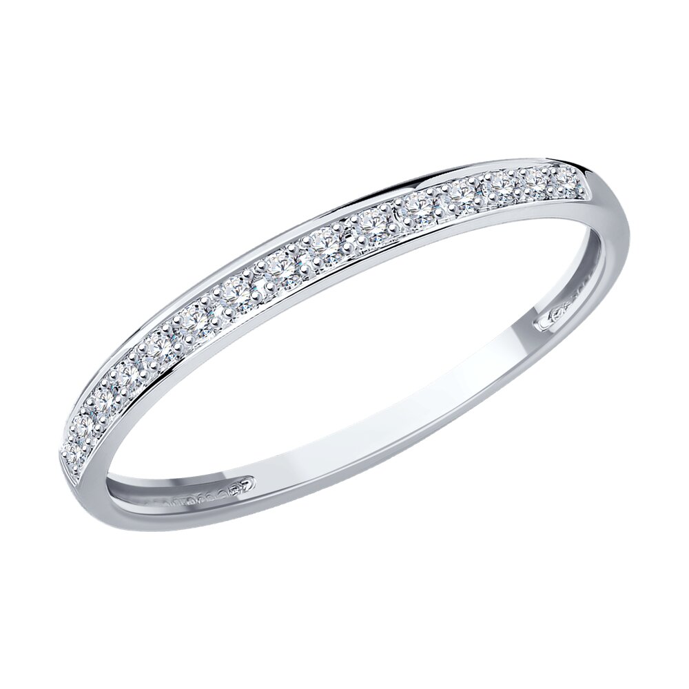 

Кольцо из золота р. 15 SOKOLOV Diamonds 1011396-3, бриллиант, 1011396-3