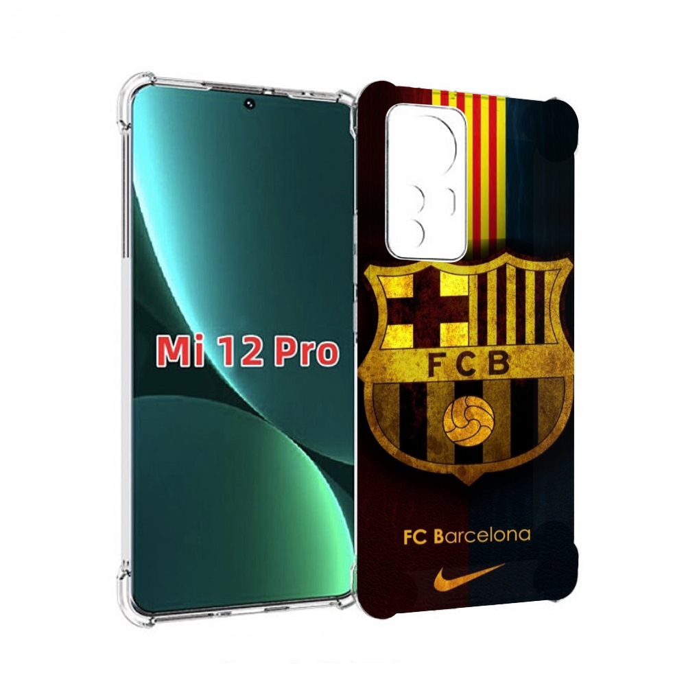 

Чехол MyPads фк барселона мужской для Xiaomi 12S Pro, Прозрачный, Tocco