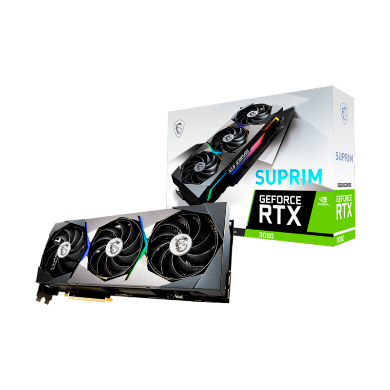 фото Видеокарта msi geforce rtx 3080 suprim 10g