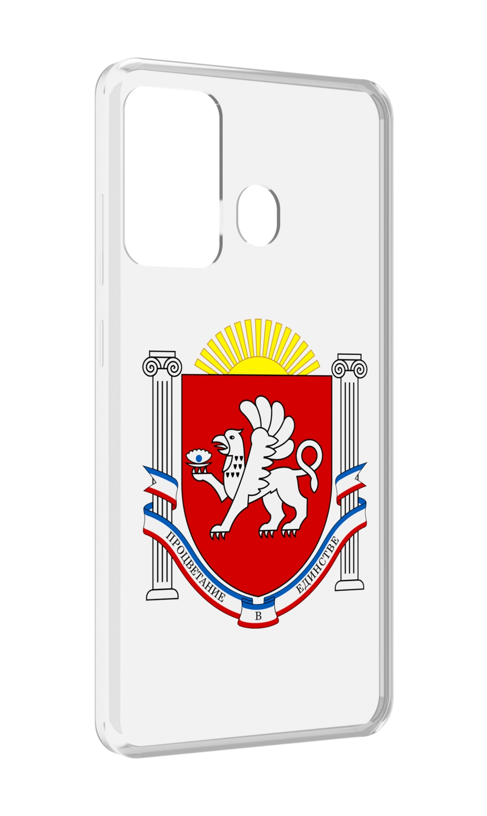 

Чехол MyPads герб-крым-симферополь для ITEL A27 / ITEL P17, Tocco