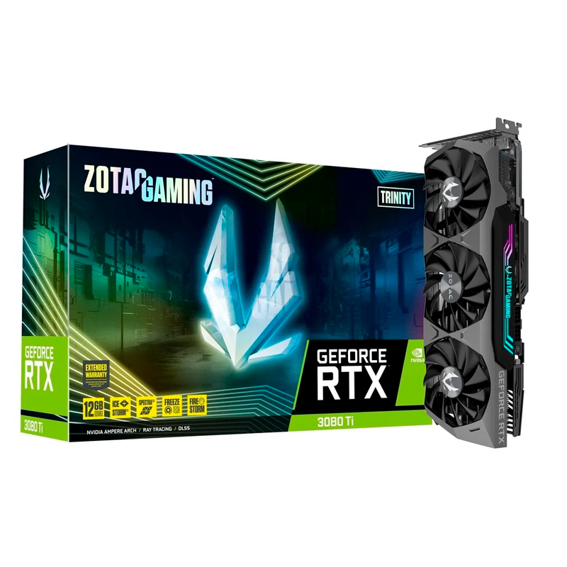 фото Видеокарта zotac geforce rtx 3080 ti trinity (zt-a30810d-10p)