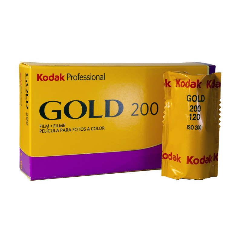 

Фотопленка цветная Kodak Gold (120мм, ISO 200, 12 кадров), Gold