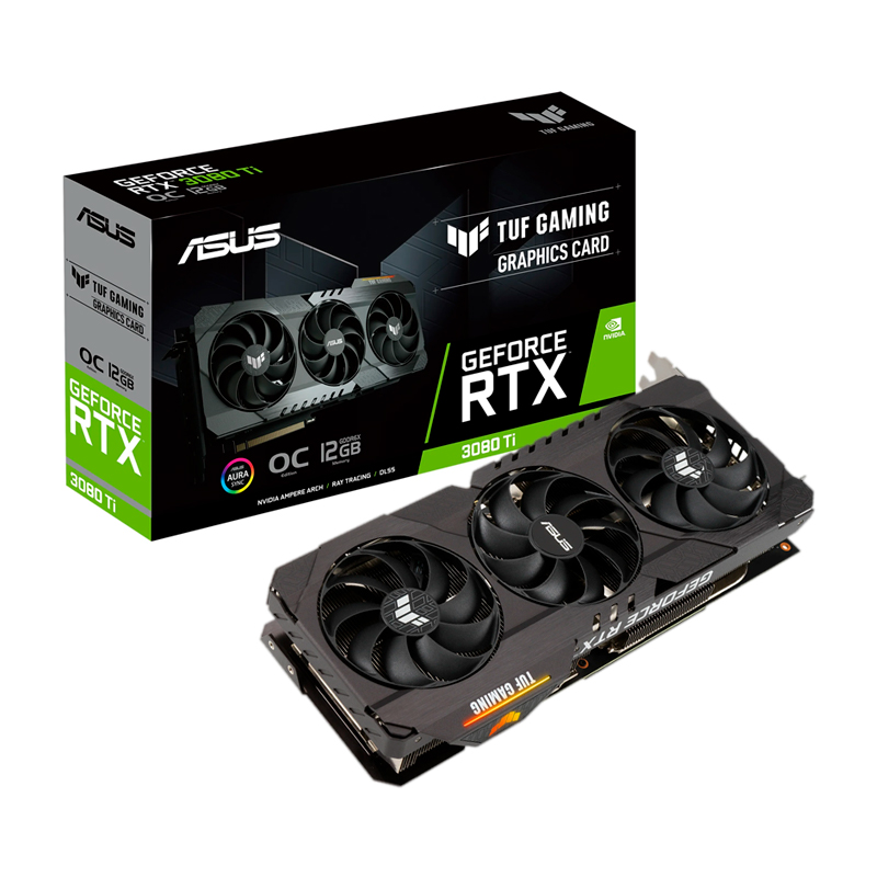 фото Видеокарта asus tuf gaming geforce rtx 3080 ti (tuf-rtx3080ti-​12g-gaming)