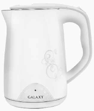 фото Чайник электрический galaxy gl 0301 1.7 л white