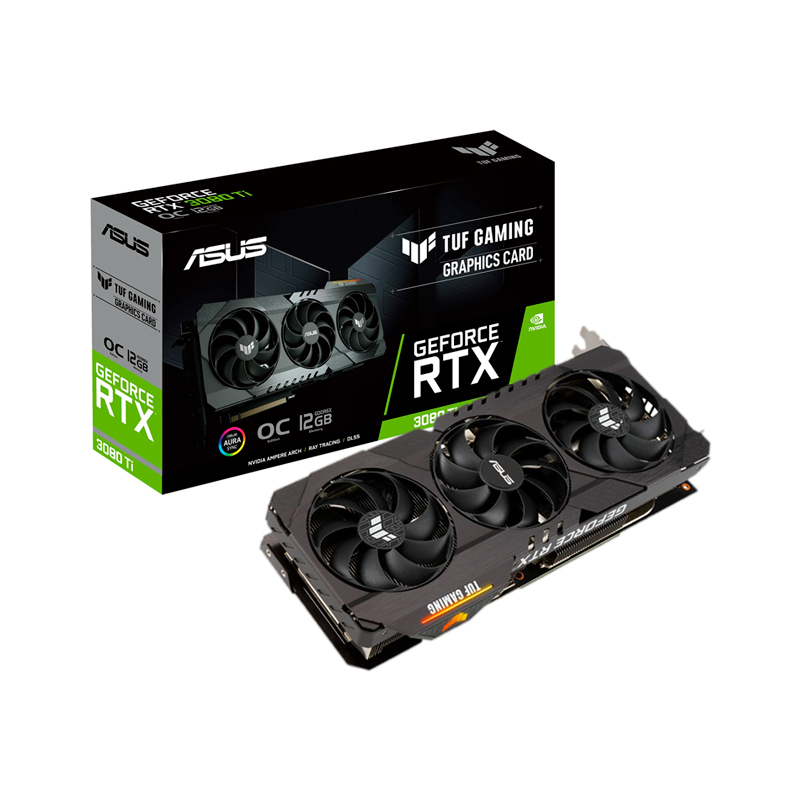 фото Видеокарта asus tuf gaming geforce rtx 3080 ti oc (tuf-​rtx3080ti-o12g-gaming)