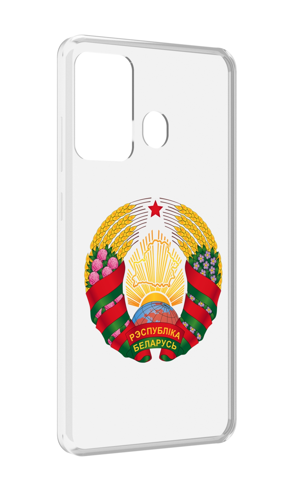 

Чехол MyPads герб-беларуси для ITEL A27 / ITEL P17, Прозрачный, Tocco