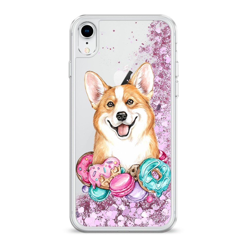 

Чехол Awog на Apple iPhone XR (10R) / Айфон XR (10R) "Корги и сладости", 12094-1