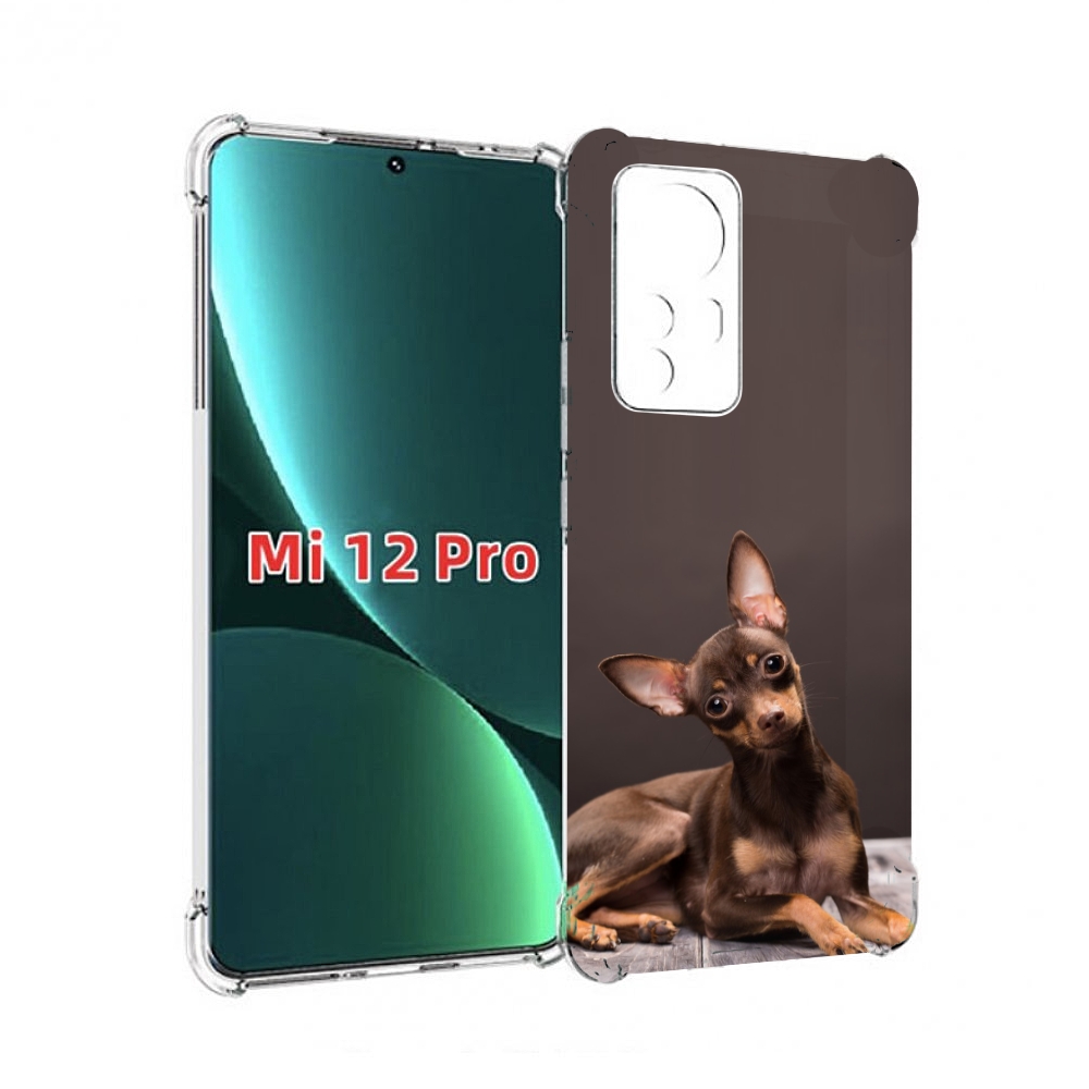 

Чехол MyPads тои терьер для Xiaomi 12S Pro, Прозрачный, Tocco