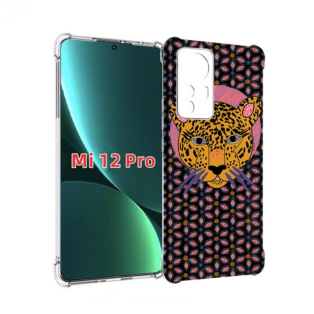 

Чехол MyPads тигр-в-глазах для Xiaomi 12S Pro, Прозрачный, Tocco