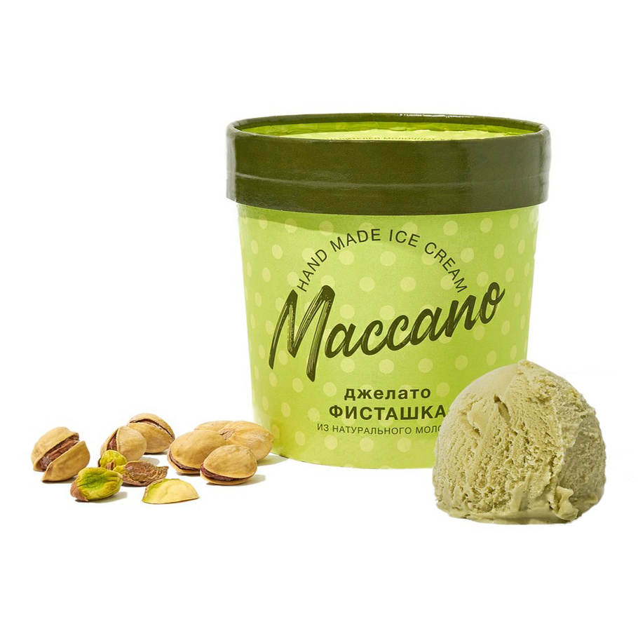 

Мороженое пломбир Maccano фисташка БЗМЖ 80 г