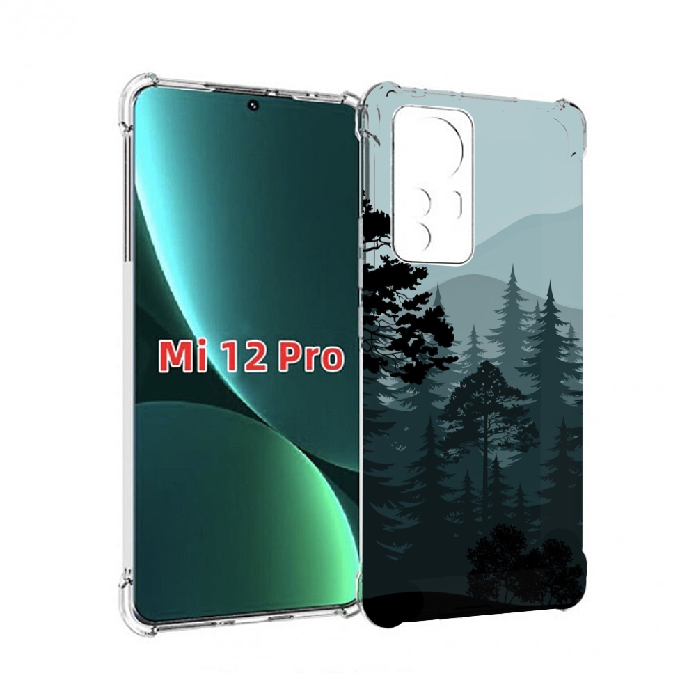 

Чехол MyPads темный лесочек для Xiaomi 12S Pro, Прозрачный, Tocco