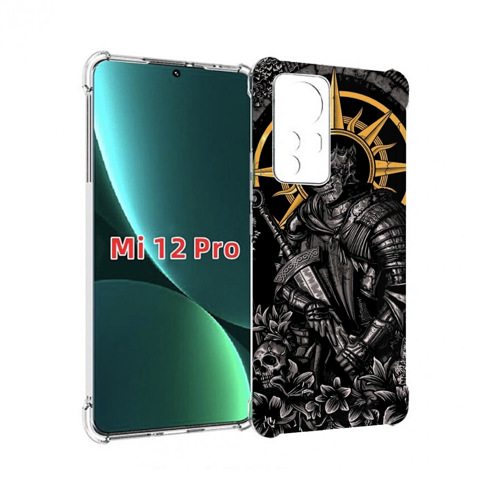 

Чехол MyPads темный железный рыцарь для Xiaomi 12S Pro, Прозрачный, Tocco