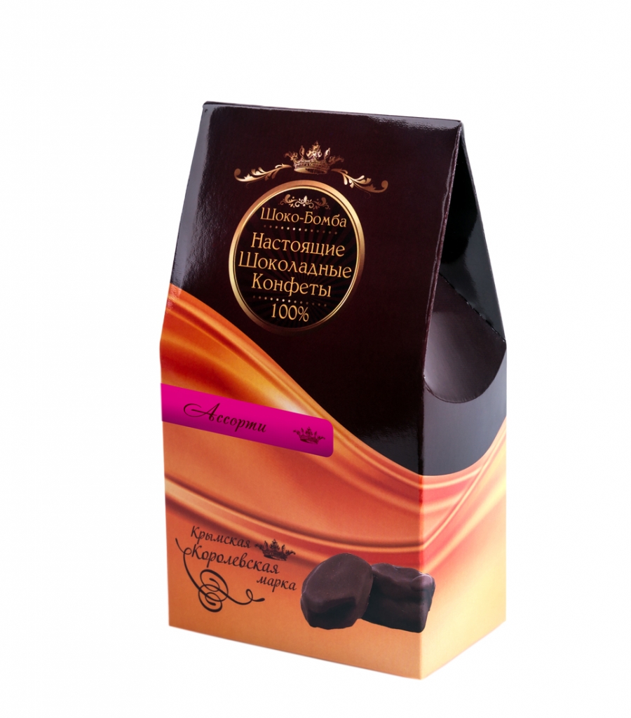 Шоко-бомба Крымская Натуральная Коллекция Орех в шоколаде