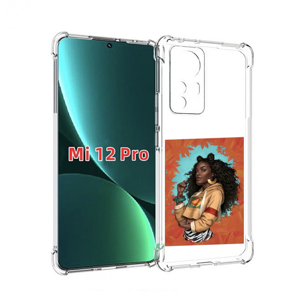 

Чехол MyPads темная-девушка женский для Xiaomi 12S Pro, Прозрачный, Tocco