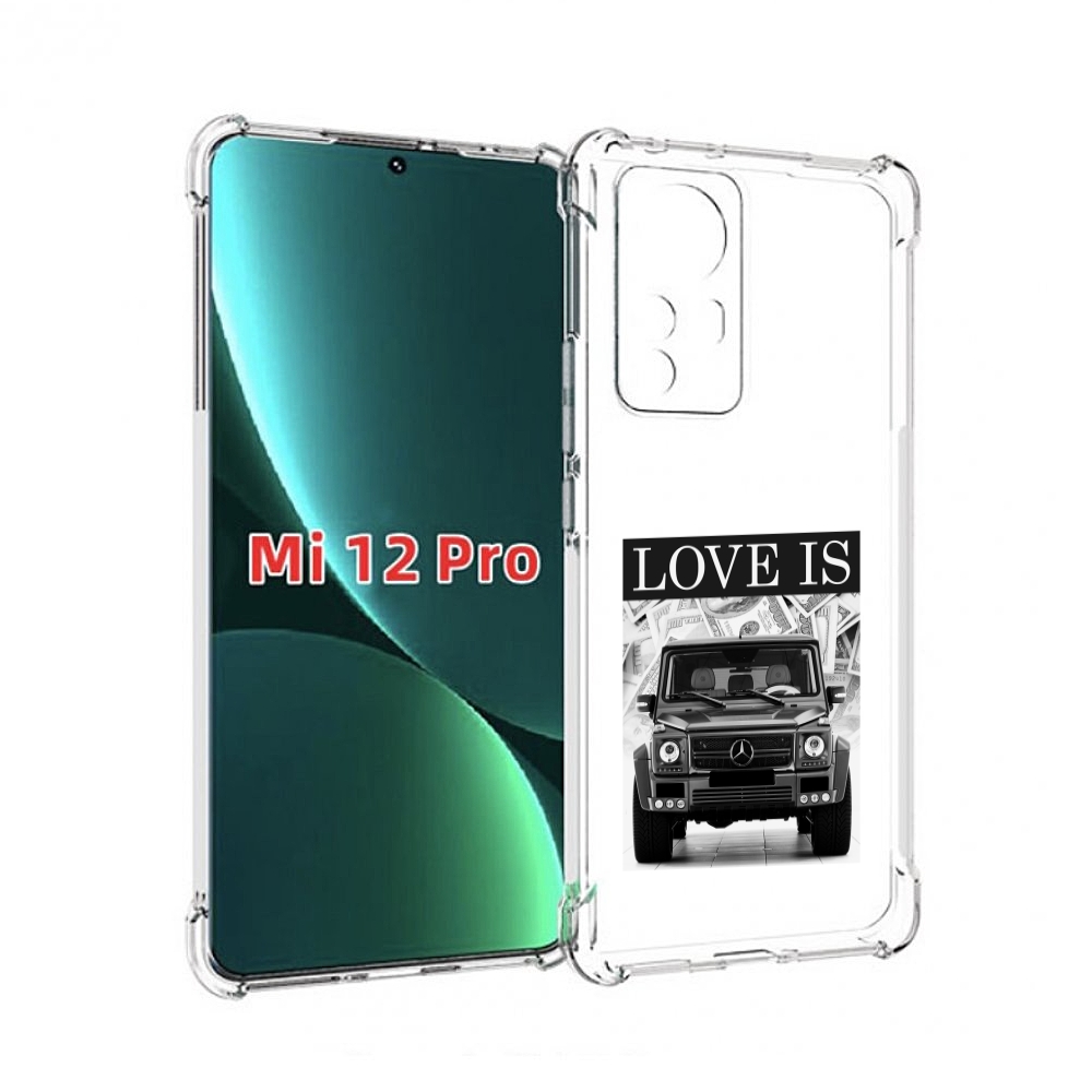 

Чехол MyPads гелик для Xiaomi 12S Pro, Прозрачный, Tocco