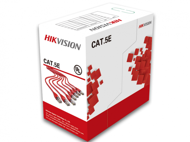 фото Кабель utp cat5e – hikvision ds-1ln5e-s