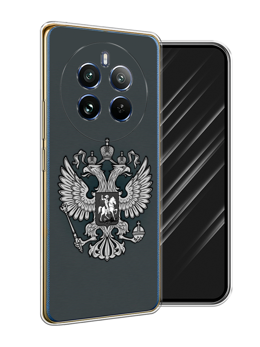 

Чехол Awog на Realme 12 Pro/Realme 12 Pro Plus "Герб России серый", 2516250-1