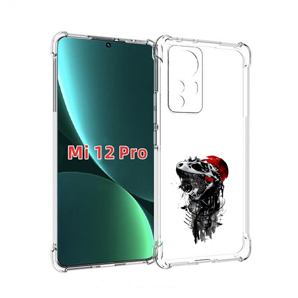 

Чехол MyPads вымерший динозавр для Xiaomi 12S Pro, Прозрачный, Tocco