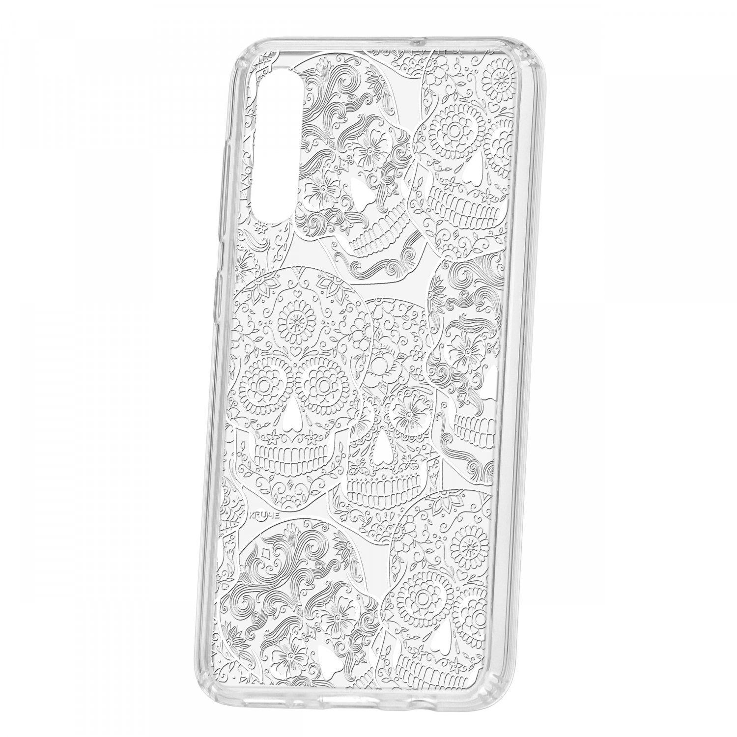 фото Чехол для samsung galaxy a50 2019 кruче print skull white