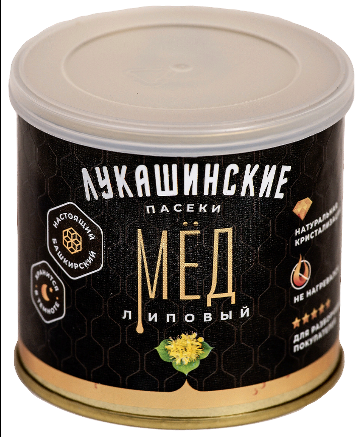 

Мед ЛУКАШИНСКИЕ ПАСЕКИ Липовый 300г ж/б