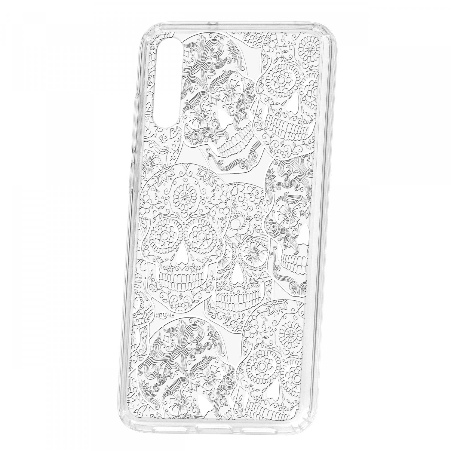 фото Чехол для huawei p20 кruче print skull white