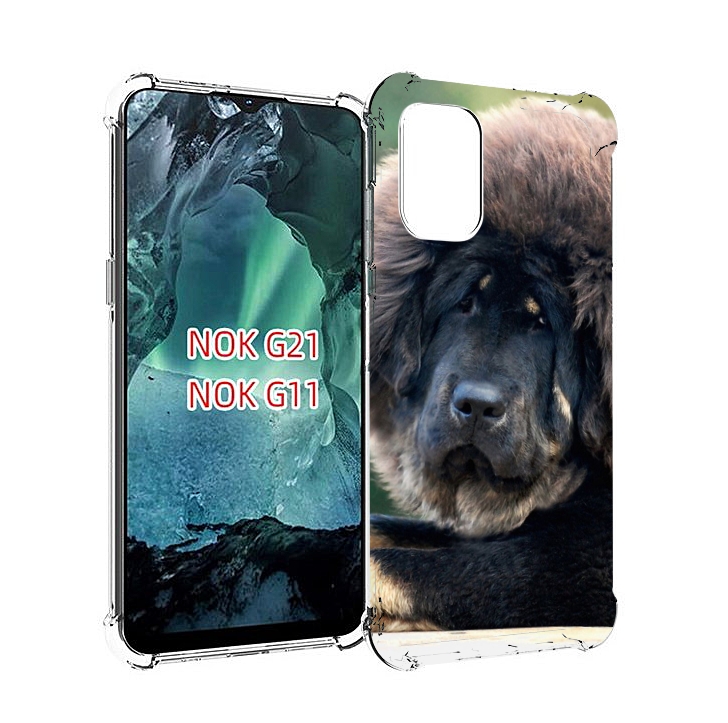 

Чехол Mypads Тибетскии Мастиф Для Nokia G11/G21, Прозрачный, Tocco