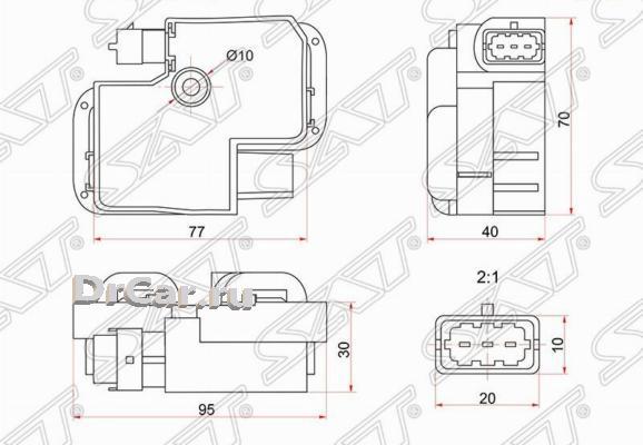 Sat Катушка Зажигания Mercedes B W245/C W203/E W211/Ml W163/E S211