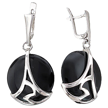 

Серьги женские из серебра Эстет К3С453124Р, агат, К3С453124Р