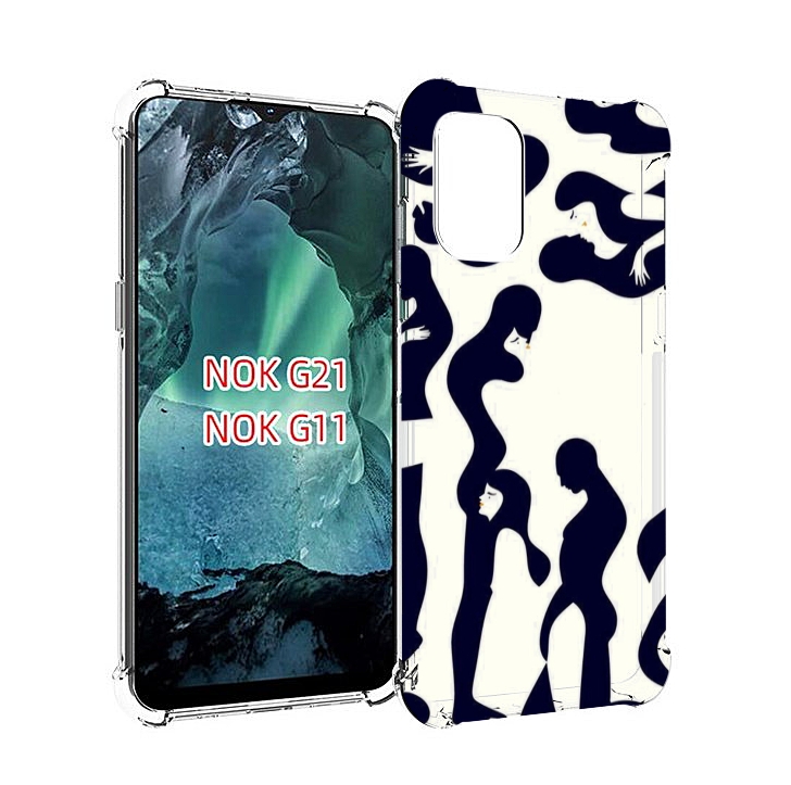 

Чехол MyPads схема-пар для Nokia G11 / G21, Прозрачный, Tocco