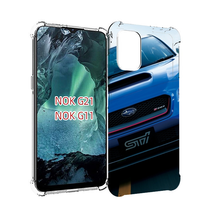 

Чехол Mypads Subaru 2 Для Nokia G11/G21, Прозрачный, Tocco