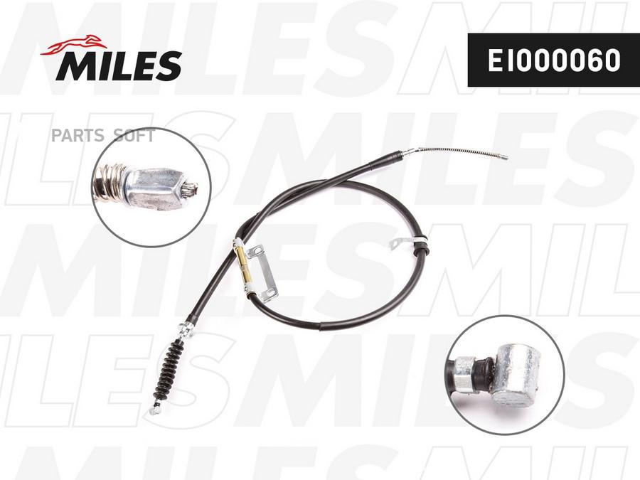 

MILES EI000060 Трос стояночного тормоза левый KIA SEPHIA 93-/SHUMA 97-01 (NK 903515) EI000