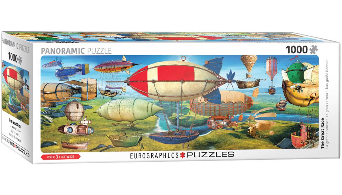 

Пазл Eurographics Великая гонка 1000 деталей, Великая гонка