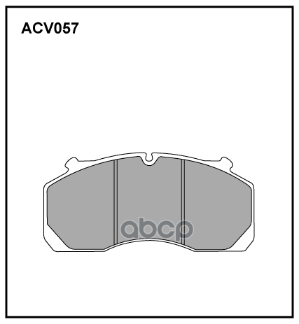 

Тормозные колодки ALLIED NIPPON дисковые WVA 29150 ACV057K, ACV057K