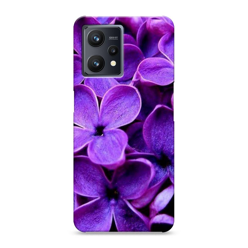 

Пластиковый чехол "Сирень крупная" на Realme 9 Pro Plus, 258720-6