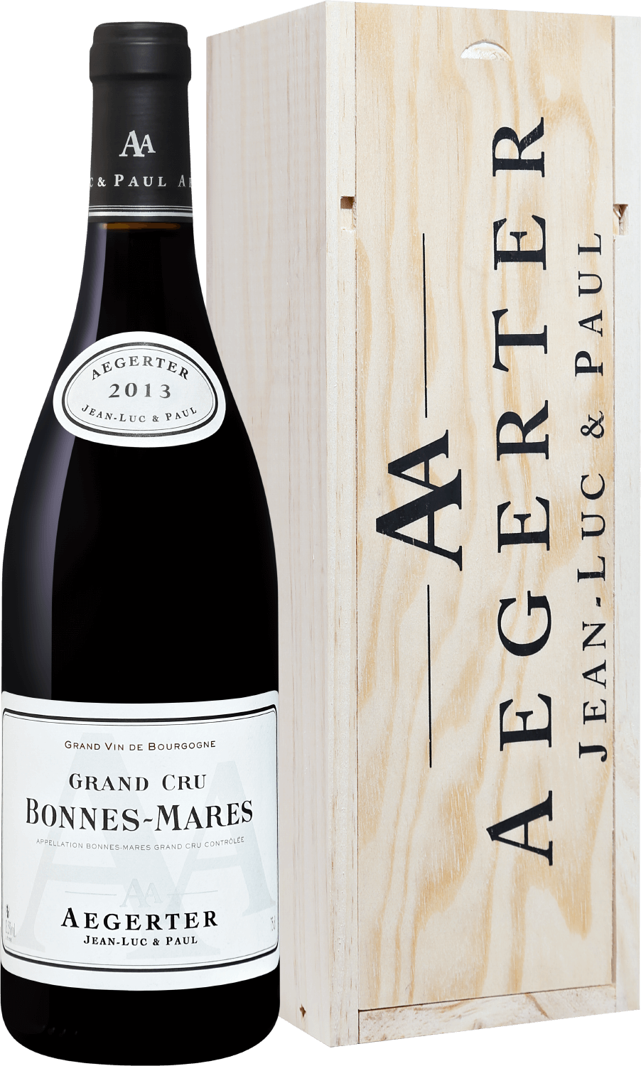 

Вино Bonnes-Mares Grand Cru AOC Aegerter (gift box)