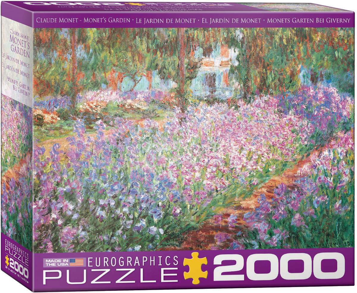 

Пазл Eurographics Сад Моне Клода Моне 2000 деталей, Сад Моне Клода Моне
