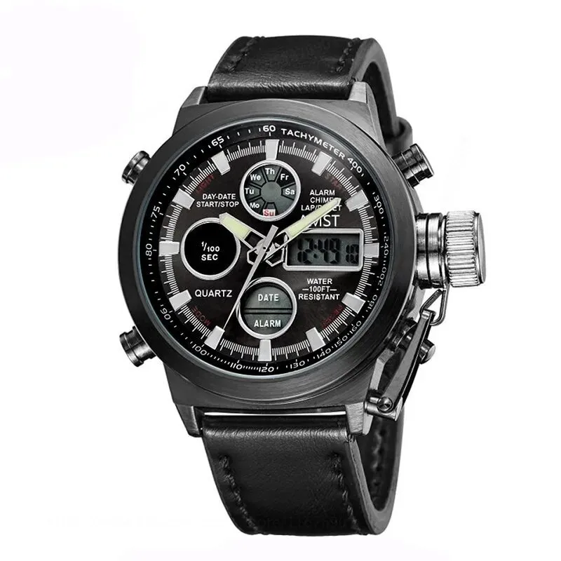 

Наручные часы мужские AMST AMST 3003 черные, AMST 3003